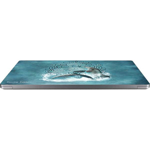 Brigid Ashwood Dolphin Celtic Knot Universal Laptop 11in (8.8 x 6.2in) Skin